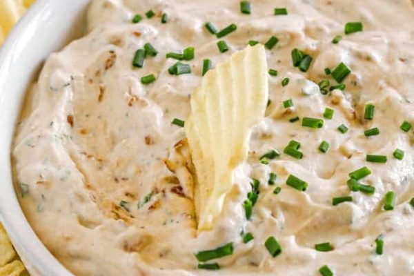 High Protein French Onion Dip