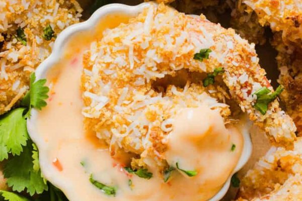 Crispy Air Fryer Coconut Shrimp